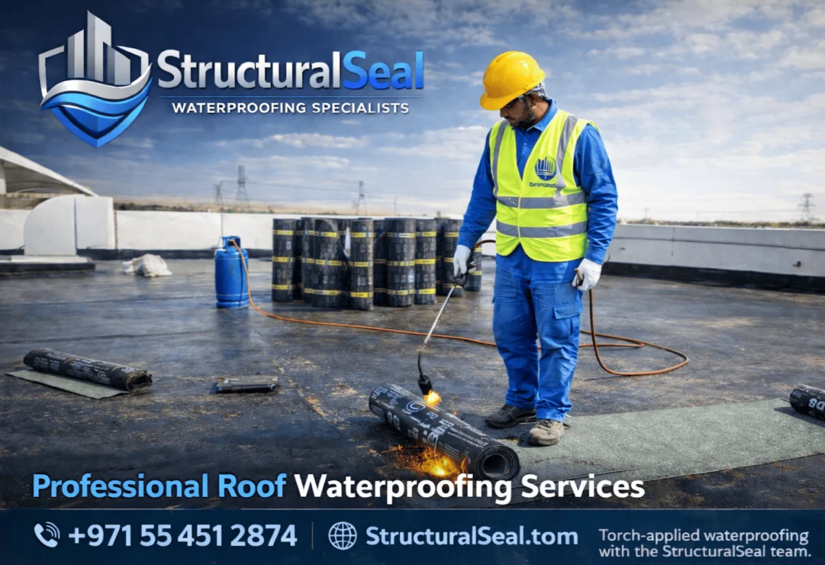 StructuralSeal – Professional Roof Waterproofing Work