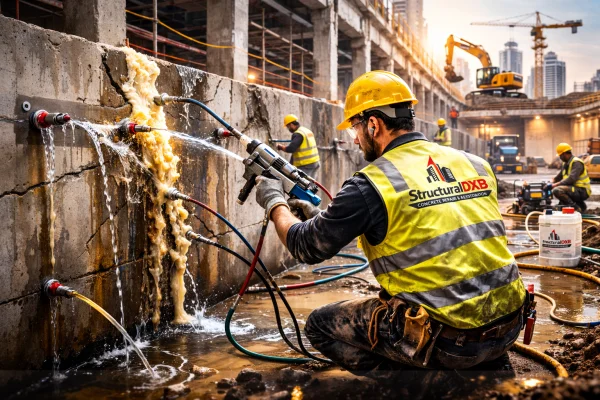 Secant Pile & Shoring Wall Grouting Services